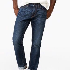 Express Rocco Slim Fit Straight Leg Medium to Dark Wash Sz 32x32